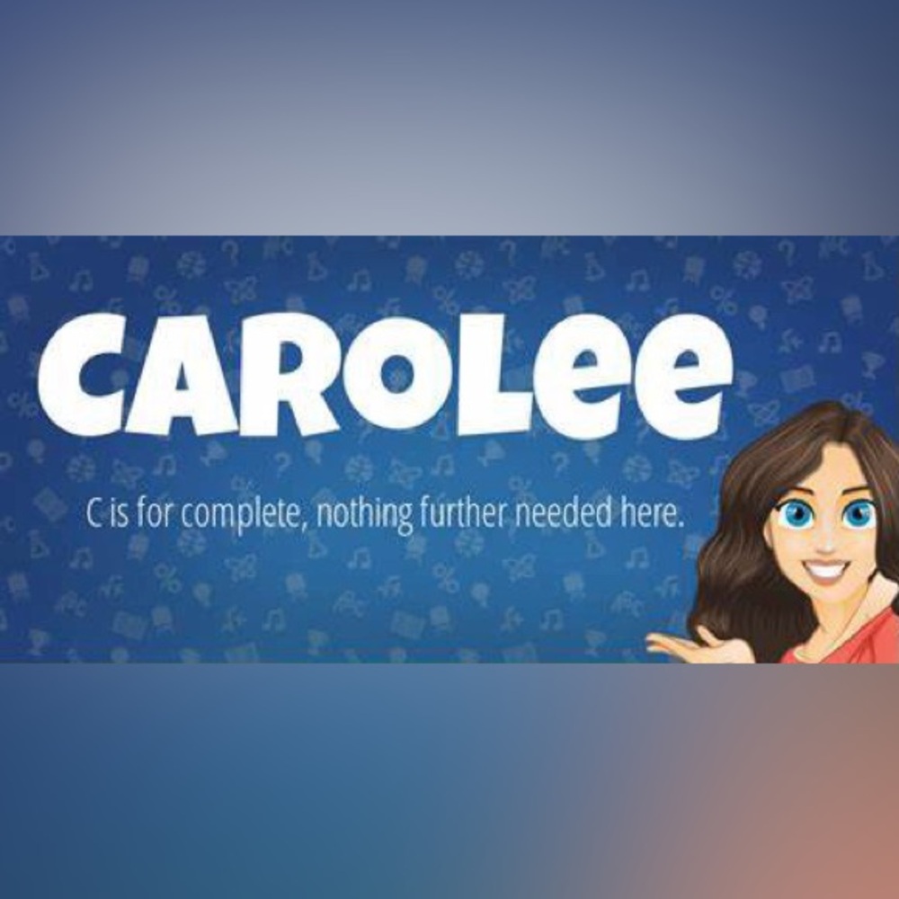 Meet your Posher, Carolee
